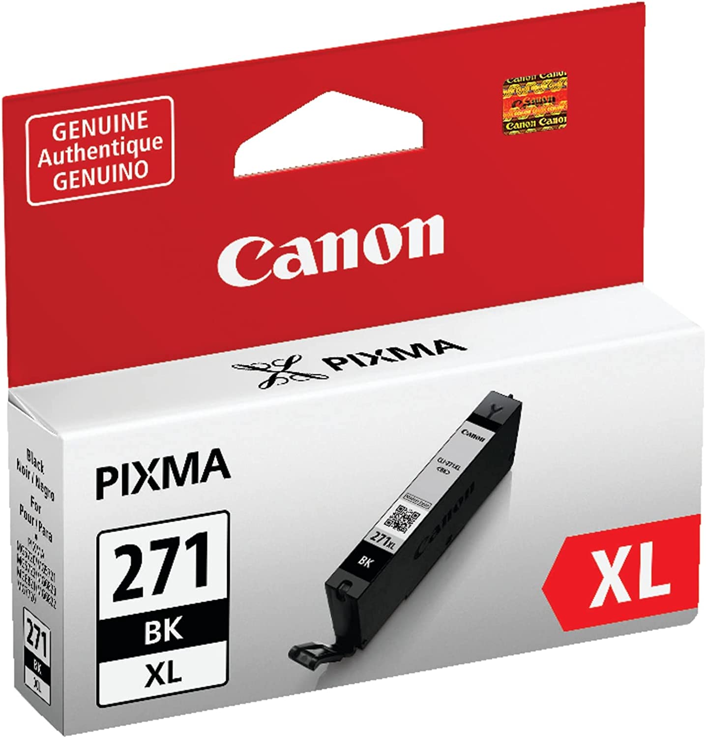 Canon CLI-271XL High-Yield Black Ink Tank (0336C001) Black XL Ink Tank Ink Tank