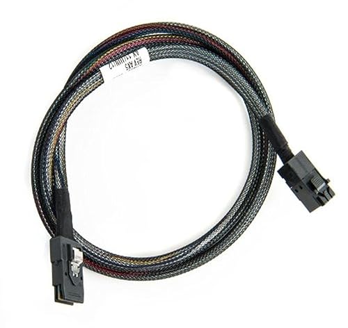 Microchip Adaptec Mini-SAS/Mini-SAS HD Data Transfer Cable - 3.28 ft Mini-SAS/Mini-SAS HD Data Transfer Cable for Backplane - SFF-8643 Mini-SAS HD - SFF-8087 Mini-SAS