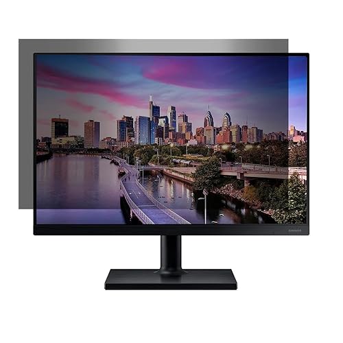 Targus 4Vu Privacy Screen for 24" Edge to Edge Infinity Monitors (16:10) - Privacy Up To 30-Degree Viewing Angle with Anti-Reflective Coating and Blue Light Filter (ASF240W1EMGL)