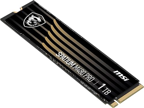 Msi Spatium M480 Pro Pcie 4.0 Nvme M.2 1tb Pci Express 4.0 3d Nand (spatium M480 Pro Pcie 4.0 Nvme M.2 1tb)