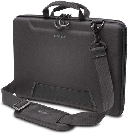 Kensington LS520 Stay-On Case for 11.6" Chromebooks &amp; Laptops (K60854WW), Grey W/Shoulder Strap