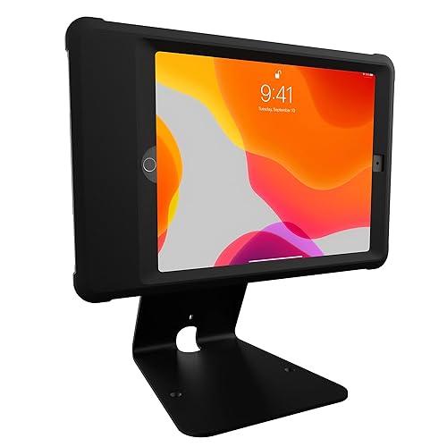 CTA Digital Quick Release Secure Table Kiosk w/Inductive Charging Case