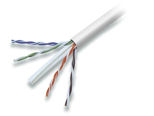Belkin 1000ft Bulk Gigabit Fast Cat6 Solid 24Awg PVC White Fast Cat6