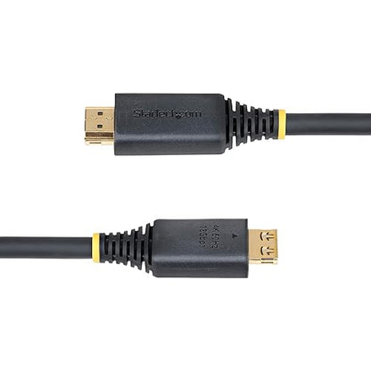 StarTech.com 15ft (4.5m) High Speed HDMI Cable with Gripping Connectors, 4K 60Hz/1440p 144Hz, 18Gbps, UHD HDMI 2.0 Cord, TPE Jacket