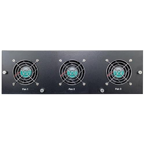 Tripp Lite 12-Slot Fiber Media Converter Chassis for Select N784-H and N785-H Models, Convert to SC, ST & SFP Fiber Types, 3U Rack Mount, Compatible with AC or DC Power, 1-Year Warranty (N785-CH12)