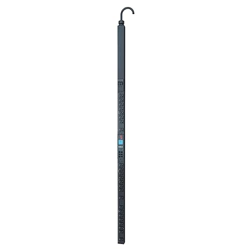 APC Rack PDU, Metered by Outlet with Switching, Vertical,, 0U 100-120 NAM, Japan 30 A 2.9 kW NEMA L5-30P (24) 5-20 3.0 m AP8632