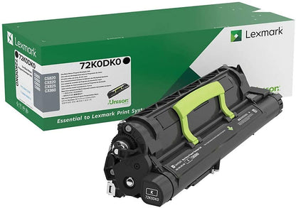 Lexmark 72K0DK0 C6160 CS820 CX820 CX825 CX860 XC6152 XC8155 XC8160 Developer in Retail Packaging,Black