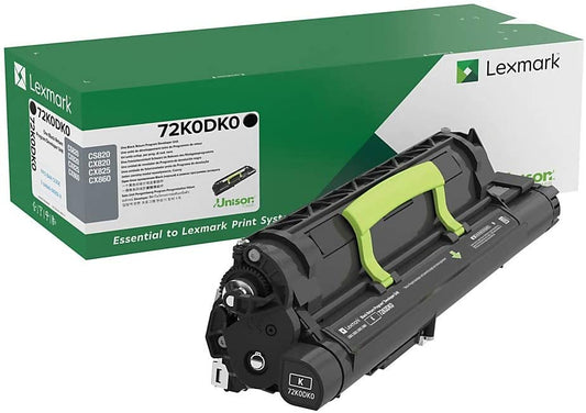 Lexmark 72K0DK0 C6160 CS820 CX820 CX825 CX860 XC6152 XC8155 XC8160 Developer in Retail Packaging,Black