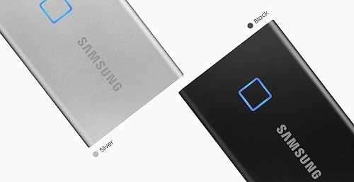 Samsung Portable SSD T7 Touch 1TB - Black