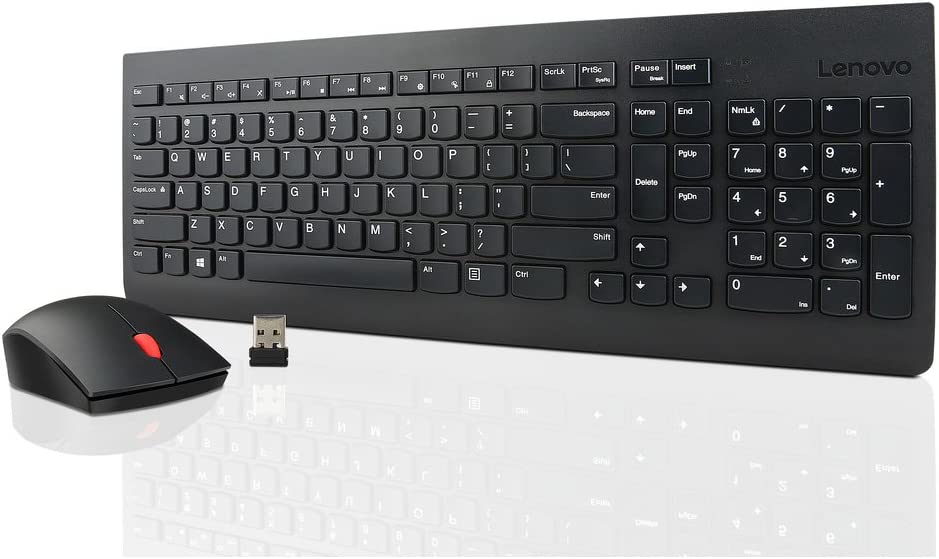 Lenovo 4X30M39458 Combo Wl Keyboard Mice Wrls,Black
