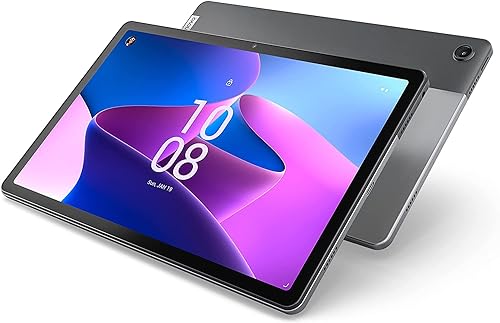 Lenovo Tab M10 Plus 3rd Gen Tablet - 10 FHD - Android 12-32GB Storage - Long Battery Life, Gray
