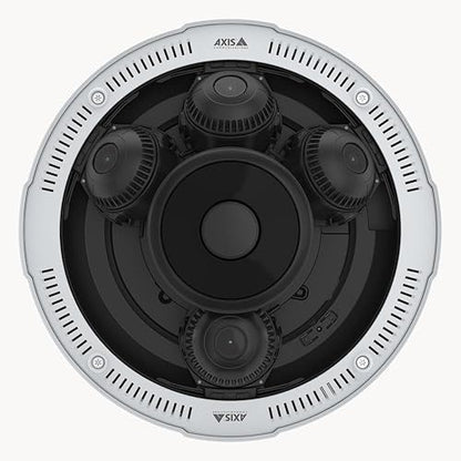 AXIS P3738-PLE 32 Megapixel Outdoor 4K Network Camera - Color - Dome - White - TAA Compliant - 49.21 ft Infrared Night Vision - Motion JPEG, H.265 (MPEG-H Part 2/HEVC) Main Profile, H.264B (MPEG-4 Part 10/AVC), H.264H (MPEG-4 Part 10/AVC)