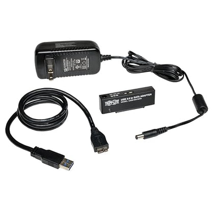 TRIPP LITE USB 3.0 SuperSpeed to SATA III Adapter 2.5/3.5 Inches Hard Drives, Black (U338-000-SATA) USB to SATA III