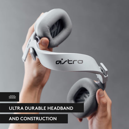 Astro gaming Astro A10 Gaming Headset Gen 2 Wired Headset - Over-Ear Gaming Headphones with flip-to-Mute Microphone, 32 mm Drivers, for Xbox Series X|S, Xbox One, Playstation 5/4, Nintendo Switch, PC, Mac - Grey Grey Gen 2 Cross Platform Headset Only