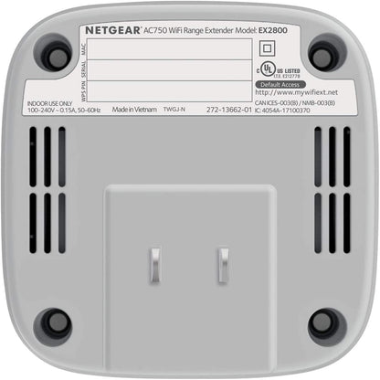 NETGEAR WiFi Range Extender EX2800 - Coverage up to 1200 sq.ft. and 20 Devices AC750
