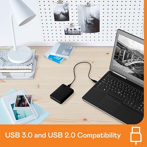 Western Digital WD Black 2TB Elements Portable USB3 External Hard Disk Drive
