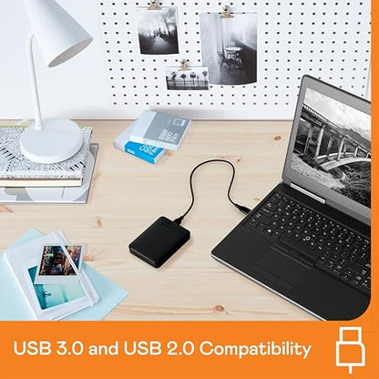 Western Digital WD Black 2TB Elements Portable USB3 External Hard Disk Drive