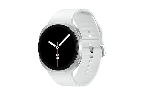 Samsung Galaxy Watch8 Smartwatch, 44mm, Silver, Bluetooth - AI Assistant (Gemini), Sleep Coaching, Fitness Tracking Silver 44mm Watch8 Bluetooth