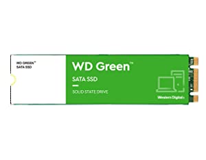 Western Digital 480GB WD Green SATA Internal Solid State Drive SSD - SATA III 6 Gb/s, M.2 2280, Up to 545 MB/s - WDS480G3G0B 480GB M.2 2280 SSD