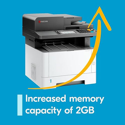 KYOCERA ECOSYS MA4000wifx Monochrome All-in-One Wireless Laser Printer (Print/Copy/Scan/Fax) up to 42ppm, Dual Scan Document Processor and Free OCR, Cloud & Mobile Utilities MFP, Wifi & HyPAS