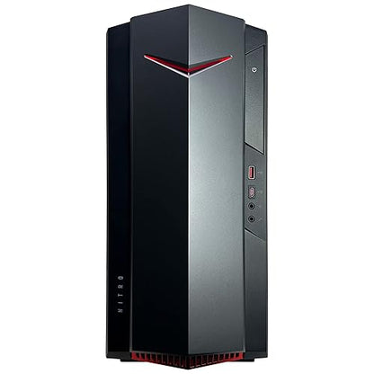 Acer Nitro 50 N50 Gaming Desktop Computer - 11th Gen Intel Core i5-11400F up to 4.40 GHz CPU, 64GB RAM, 4TB SSD + 12TB HDD, GeForce GTX 1650 4GB GDDR5 Graphics, Intel Wi-Fi 6, Windows 10 Home