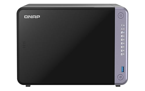 QNAP TS-632X-4G-US 6 Bay 10GbE Desktop NAS with ARM Alpine AL524 Quad-core Processor and 4 GB DDR4 RAM (Diskless)
