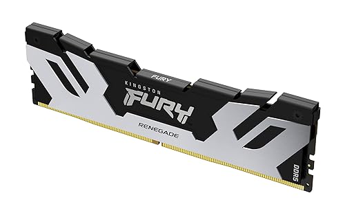 Kingston Technology Kingston Fury Renegade 32GB 6000MT/s DDR5 CL32 DIMM Desktop Memory Single Module | Intel XMP 3.0 | Infrared Sync Technology | Overclocking Stability | KF560C32RS-32