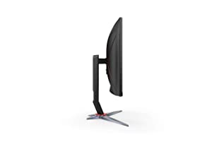 AOC CQ32G2S 32" Curved Frameless Gaming Monitor 2K QHD, 1500R Curved VA, 1ms, 165Hz, FreeSync, Height adjustable, 3-Year Zero Dead Pixel Guarantee 32 inch | 2K QHD 165Hz 1ms
