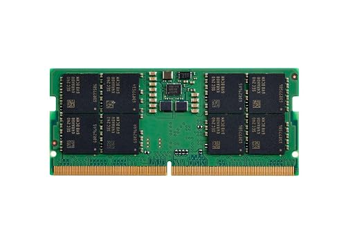 HP 16GB DDR5 5600 SODIMM Memory - for Notebook, Mobile Workstation, Computer - 16 GB - DDR5-5600/PC5-44800 DDR5 SDRAM - 5600 MHz - 1.10 V - 262-pin - SoDIMM - 3 Year Warranty