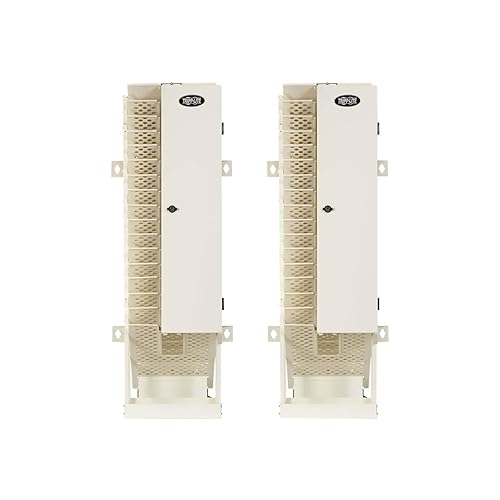 Tripp Lite AC Charging Tower 32 Devices, 2 Pack 16 Device AC Charging Station with Lock, Space Saving Design, Open Frame, White, 2 Stations Included (CST32AC)