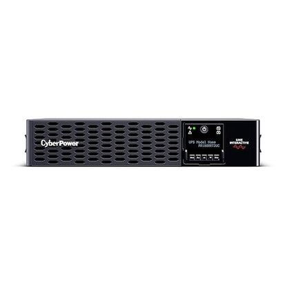 CyberPower PR1000RT2UC Smart App Sinewave UPS System, 1000VA/1000W, 8 Outlets, 2U Rack/Tower, AVR, Built-in Cloud Monitoring Standard 1000VA