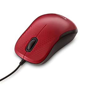 Verbatim Silent Corded Optical Mouse – Red