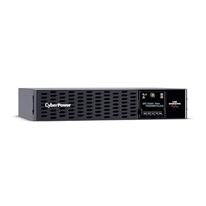 CyberPower PR2200RTXL2UC Smart App Sinewave UPS System, 2200VA/2200W, 8 Outlets, 2U Rack/Tower, AVR, EBM Option, Built-in Cloud Monitoring Expandable 2200VA 30A