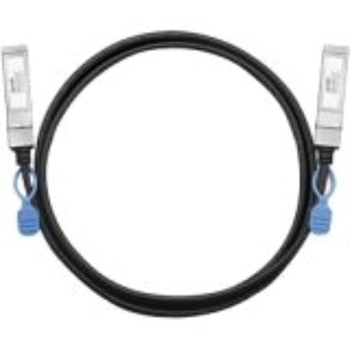 ZYXEL DAC10G-1M - Direct Attach Cable 10G SFP+ (1 Meter Length) (Rev2) - 3.28 ft SFP+ Network Cable for Network Device - First End: SFP+ Network - Second End: SFP+ Network - Black