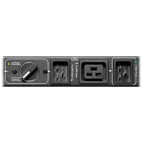 Tripp Lite PDU Hot Swap with Manual Bypass 200-240V 16A 5 C13 2 C20 1URM (PDUBHV201U)