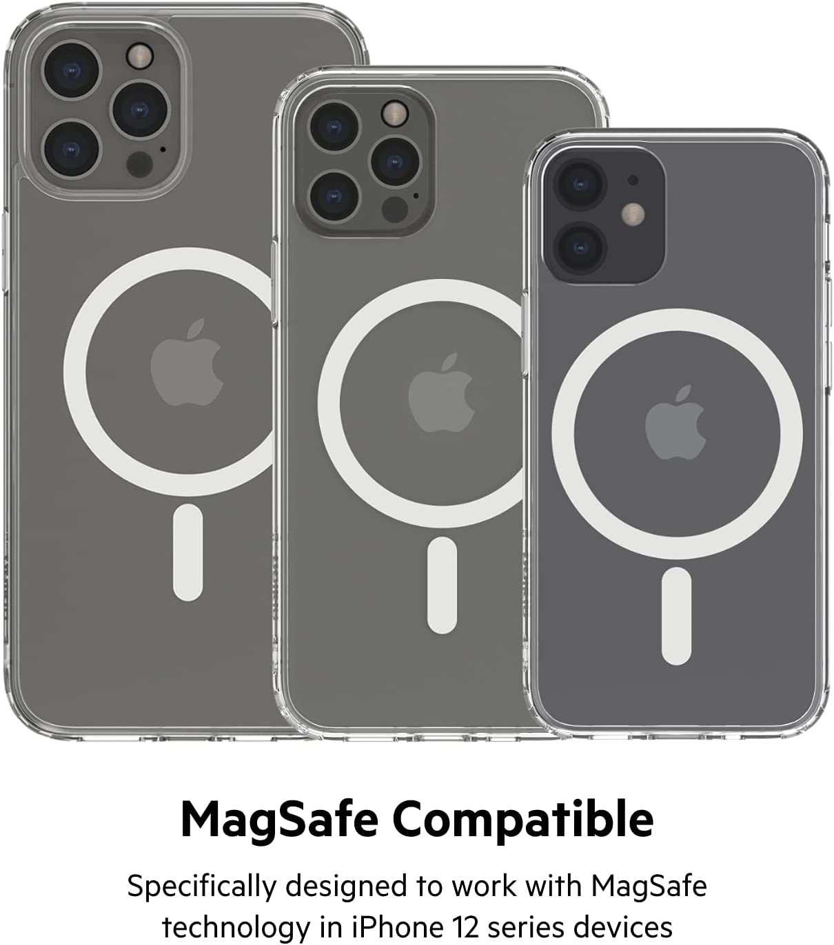 Belkin Magnetic Wireless Car Charger - MagSafe Compatible Car Mount Wireless Charger - Air Vent Mount With Included Power Supply for iPhone 14, iPhone 13 &amp; iPhone 12 - Car Magnetic Phone Mount Charger Charging Mount