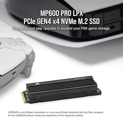 Corsair Mp600 Pro Lpx M.2 4000 Gb Pci Express 4.0 3d Tlc Nand Nvme