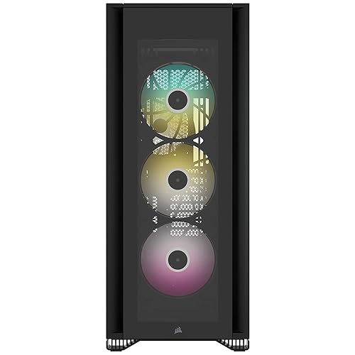 CORSAIR iCUE 7000X RGB Full-Tower ATX PC Case, Black