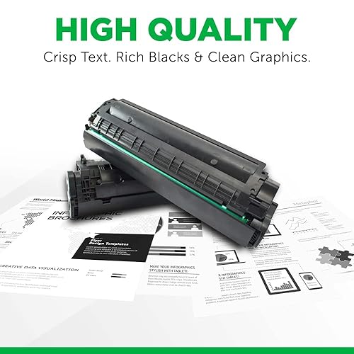 Clover Remanufactured Toner Cartridge Replacement for Dell B1160 | Black