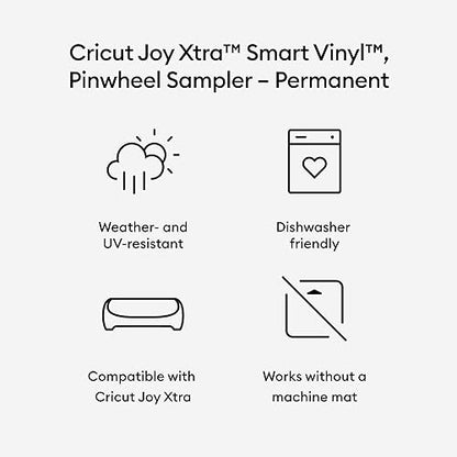 Cricut Smart Vinyl, Pinwheel Sampler