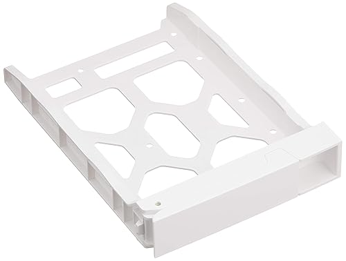 QNAP SP-X20-TRAY Drive Bay Adapter Internal - White - 1 x Total Bay - 1 x 2.5"/3.5" Bay