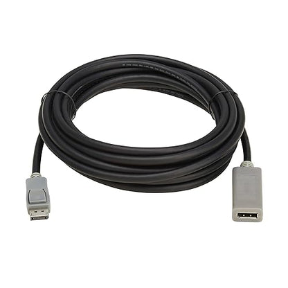 Tripp Lite 15 FT 4K DisplayPort Extension Cable with Active Repeater, Male-to-Female DP to DP, 4K@60Hz, Display Port 1.2, HDR Support Chroma 4:4:4 HDCP 2.2, Gold-Plated, 3-Year Warranty (P579-015-4K6)