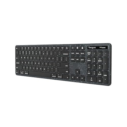 Targus - Full-Size Wired EcoSmart Keyboard 104 Key Keypad – Quiet Clicks – Instant Connectivity with Universal Compatibility (AKB874US)