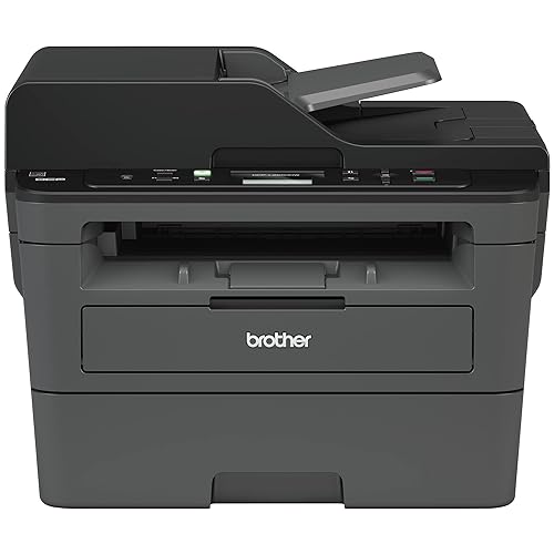 Brother DCP-L2550DW Wireless Monochrome Printer with Scanner & Copier, Black Old Model: DCPL2550DW