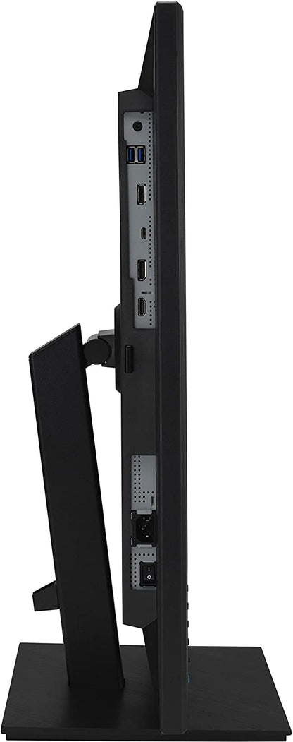 ASUS 27” 1440P Video Conference Monitor (BE27ACSBK) - QHD (2560 x 1440), IPS, Built-in 2MP Webcam, Mic Array, Speakers, Eye Care, Wall Mountable, AI Noise-canceling, USB-C, HDMI, Zoom Certified 27" IPS QHD w/Webcam, Zoom Certified