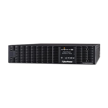 CyberPower OL3000RTXL2UHVN Smart App Online UPS System, 3000VA/2700W, 3 Outlets 208/240V, 2U Rack/Tower + Pre-Installed SNMP Card