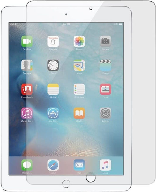 Targus Tempered Glass Screen Protector for iPad (6th/5th gen), iPad Pro (9.7-inch), iPad Air 2, and iPad Air, High Viewing Clarity, Bubble-Free Adhesive, Impact-Resistant, Clear (AWV1287USZ)