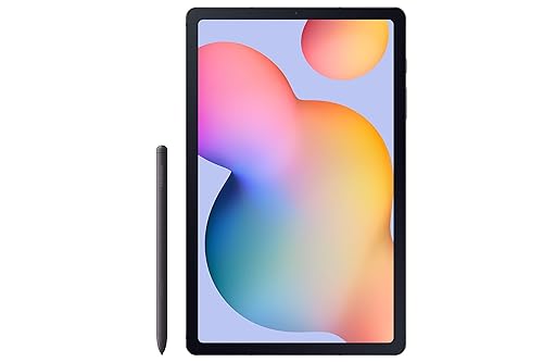 Samsung Galaxy Tab S6 Lite (New) Gray 10.4" 128GB WiFi Android Tablet w/S Pen, slim metal design, dual speakers, 8MP+5MP (CAD Version and Warranty)