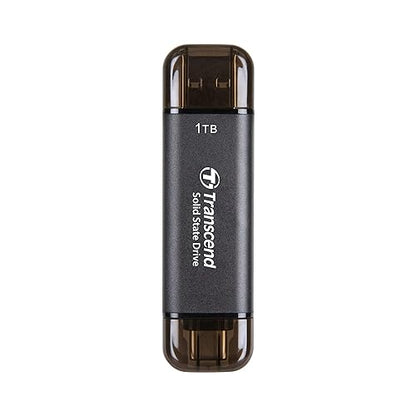 Transcend 1TB Portable SSD, ESD310C, USB 10Gbps with Type-C and Type-A TS1TESD310C