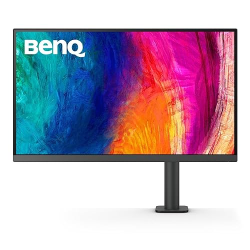 BenQ PD2705UA Ergo Arm Mac-Ready 27 4K UHD | 99% Rec. 709 & sRGB | IPS | DeltaE =3 | ICC Sync | Calibration Report | AQCOLOR | Uniformity | HotKey Puck | DisplayPort | USB-C (65W) | USB Hub
